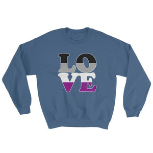 Sweatshirt - Ace Love Indigo Blue / S