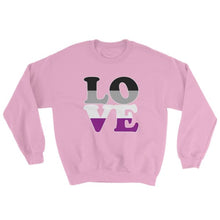 Sweatshirt - Ace Love Light Pink / S