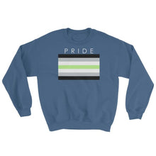 Sweatshirt - Agender Pride Indigo Blue / S