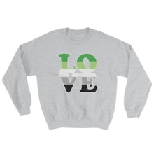 Sweatshirt - Aromantic Love Sport Grey / S