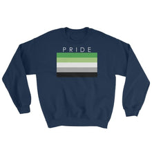 Sweatshirt - Aromantic Pride Navy / S