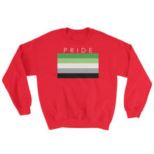 Sweatshirt - Aromantic Pride Red / S