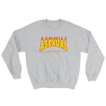 Sweatshirt - Asexual Flames Sport Grey / S
