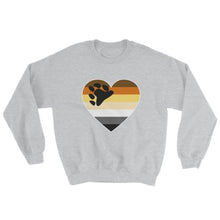Sweatshirt - Bear Pride Big Heart Sport Grey / S