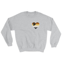 Sweatshirt - Bear Pride Heart Sport Grey / S