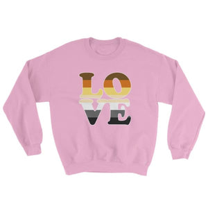 Sweatshirt - Bear Pride Love Light Pink / S
