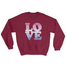 Sweatshirt - Bigender Love Maroon / S