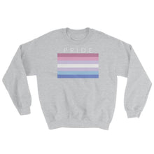 Sweatshirt - Bigender Pride Sport Grey / S