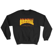 Sweatshirt - Bisexual Flames Black / S