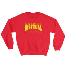 Sweatshirt - Bisexual Flames Red / S
