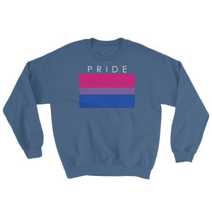 Sweatshirt - Bisexual Pride Indigo Blue / S