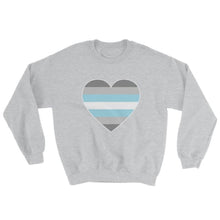 Sweatshirt - Demiboy Big Heart Sport Grey / S