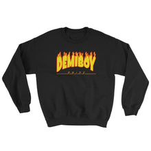 Sweatshirt - Demiboy Flames Black / S