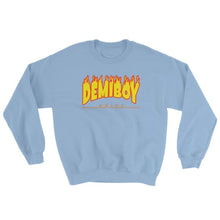 Sweatshirt - Demiboy Flames Light Blue / S