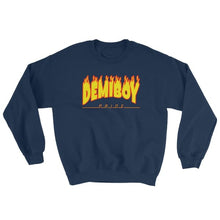 Sweatshirt - Demiboy Flames Navy / S