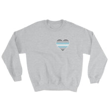 Sweatshirt - Demiboy Heart Sport Grey / S