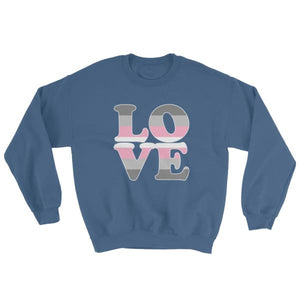 Sweatshirt - Demigirl Love Indigo Blue / S