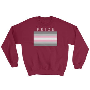 Sweatshirt - Demigirl Pride Maroon / S