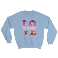 Sweatshirt - Lesbian Love Light Blue / S