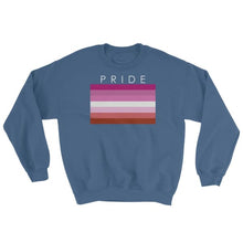 Sweatshirt - Lesbian Pride Indigo Blue / S