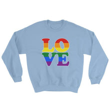 Sweatshirt - Lgbt Love Light Blue / S