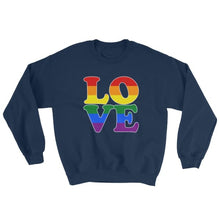 Sweatshirt - Lgbt Love Navy / S