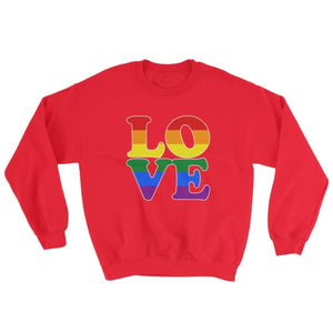 Sweatshirt - Lgbt Love Red / S
