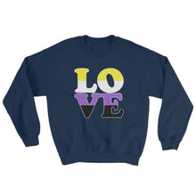 Sweatshirt - Non Binary Love Navy / S