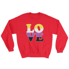 Sweatshirt - Non Binary Love Red / S