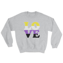 Sweatshirt - Non Binary Love Sport Grey / S