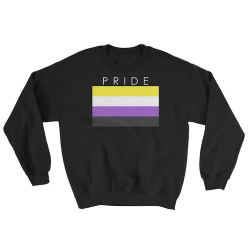 Sweatshirt - Non Binary Pride Black / S