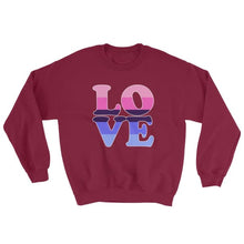 Sweatshirt - Omnisexual Love Maroon / S