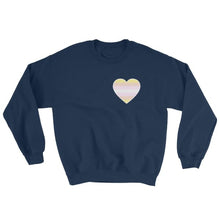 Sweatshirt - Pangender Heart Navy / S