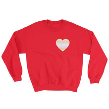 Sweatshirt - Pangender Heart Red / S