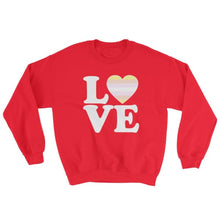 Sweatshirt - Pangender Love & Heart Red / S