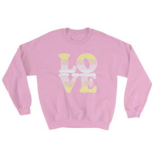 Sweatshirt - Pangender Love Light Pink / S