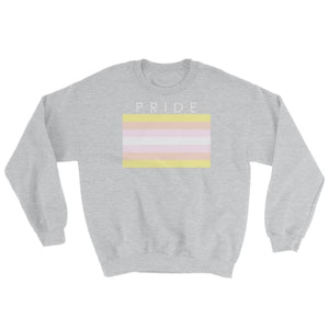 Sweatshirt - Pangender Pride Sport Grey / S