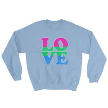 Sweatshirt - Polysexual Love Light Blue / S