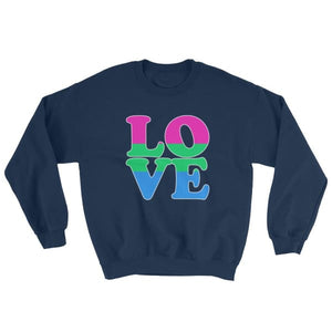 Sweatshirt - Polysexual Love Navy / S