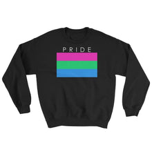 Sweatshirt - Polysexual Pride Black / S