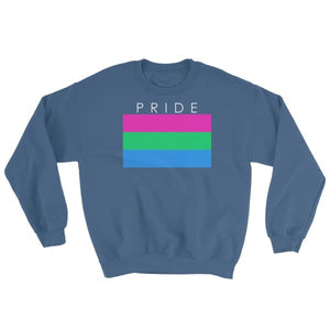 Sweatshirt - Polysexual Pride Indigo Blue / S