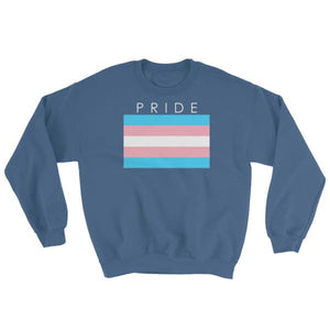 Sweatshirt - Transgender Pride Indigo Blue / S