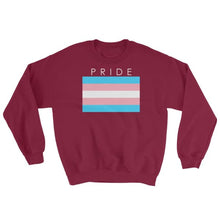 Sweatshirt - Transgender Pride Maroon / S