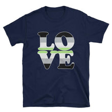 T-Shirt - Agender Love Navy / S