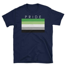 T-Shirt - Aromantic Pride Navy / S