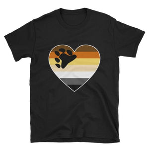 T-Shirt - Bear Pride Big Heart Black / S