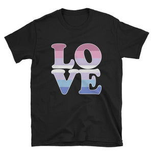 T-Shirt - Bigender Love Black / S