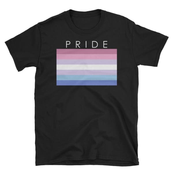T-Shirt - Bigender Pride Black / S
