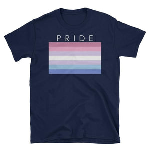 T-Shirt - Bigender Pride Navy / S
