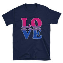 T-Shirt - Bisexual Love Navy / S